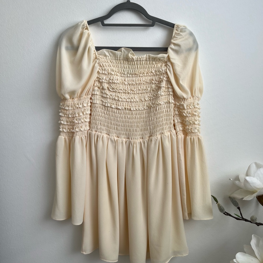 PRINCESS CREAM DRESS